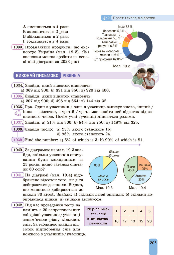 Підручник Алгебра 9 клас Бевз НУШ
