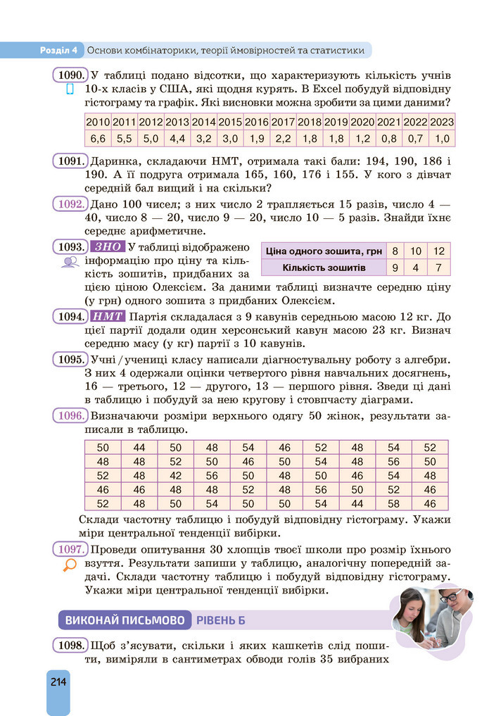 Підручник Алгебра 9 клас Бевз НУШ