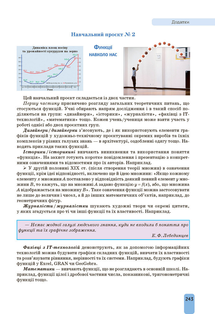 Підручник Алгебра 9 клас Бевз НУШ