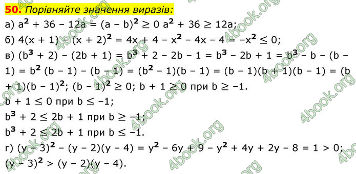 ГДЗ Алгебра 9 клас Бевз НУШ