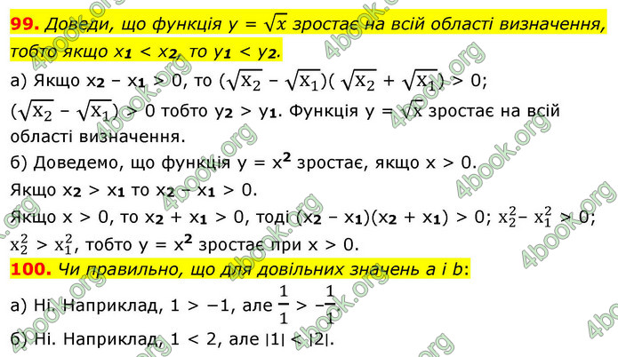 ГДЗ Алгебра 9 клас Бевз НУШ