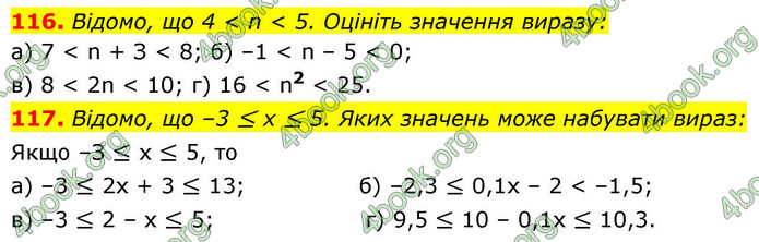 ГДЗ Алгебра 9 клас Бевз НУШ