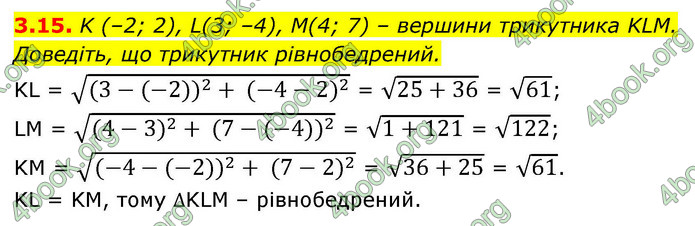 ГДЗ Геометрія 9 клас Істер НУШ