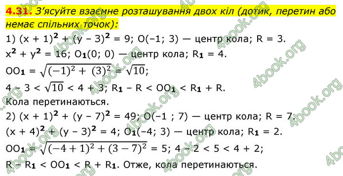 ГДЗ Геометрія 9 клас Істер НУШ