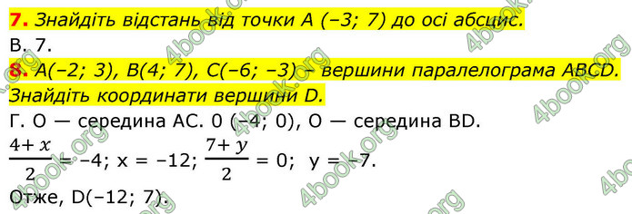 ГДЗ Геометрія 9 клас Істер НУШ