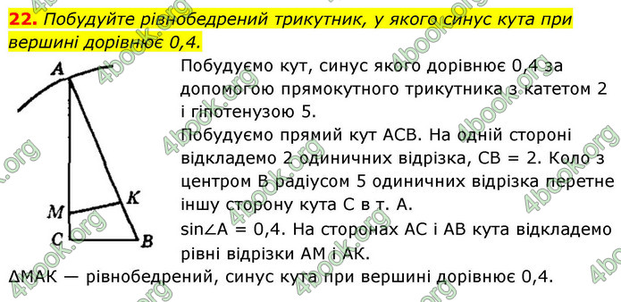 ГДЗ Геометрія 9 клас Істер НУШ