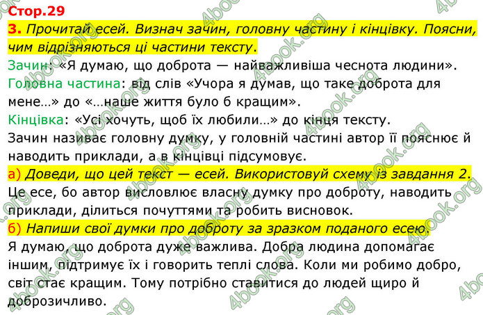 ГДЗ Українська мова 4 клас Большакова 2026 (1 та 2 ч.)
