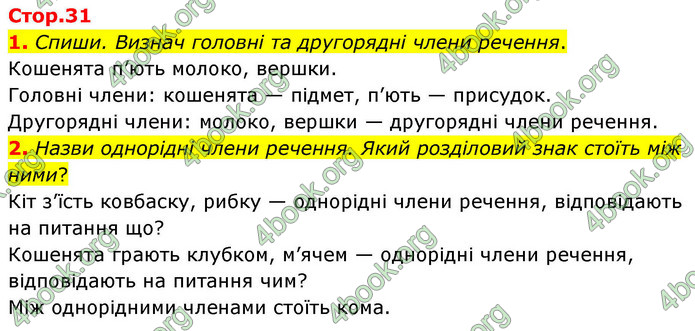 ГДЗ Українська мова 4 клас Большакова 2026 (1 та 2 ч.)