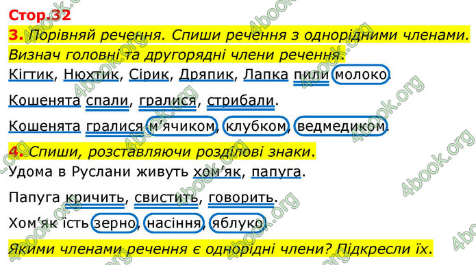 ГДЗ Українська мова 4 клас Большакова 2026 (1 та 2 ч.)