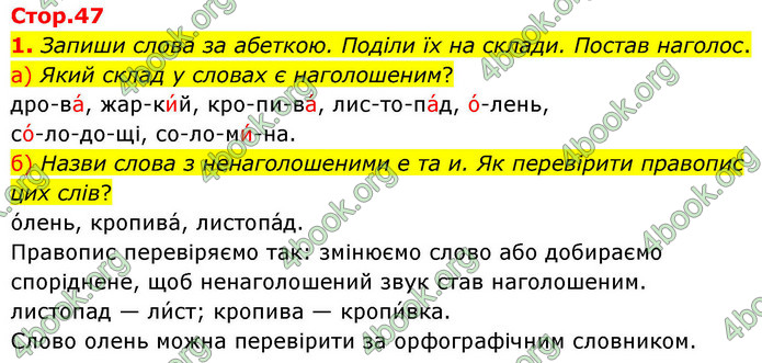 ГДЗ Українська мова 4 клас Большакова 2026 (1 та 2 ч.)
