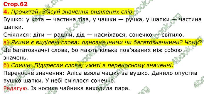 ГДЗ Українська мова 4 клас Большакова 2026 (1 та 2 ч.)
