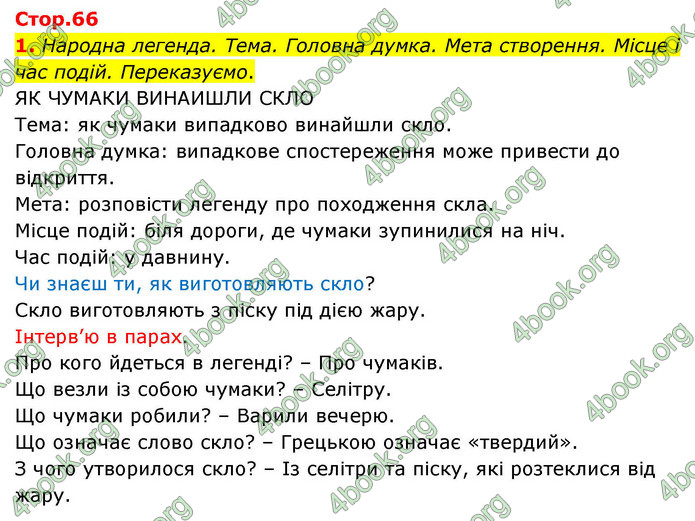 ГДЗ Українська мова 4 клас Большакова 2026 (1 та 2 ч.)