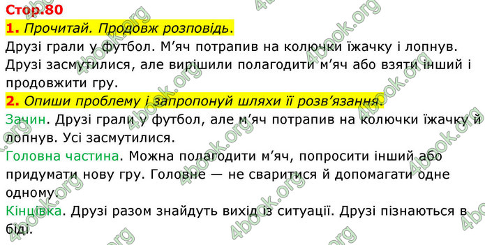ГДЗ Українська мова 4 клас Большакова 2026 (1 та 2 ч.)