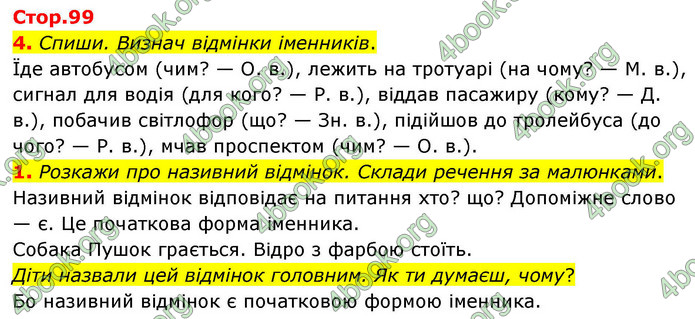 ГДЗ Українська мова 4 клас Большакова 2026 (1 та 2 ч.)