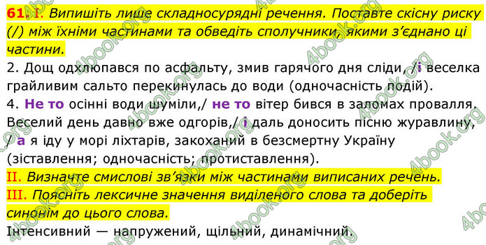 ГДЗ Українська мова 9 клас Заболотний НУШ