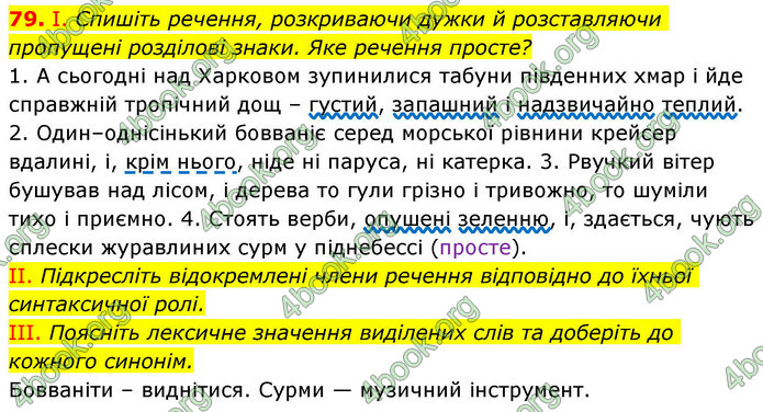 ГДЗ Українська мова 9 клас Заболотний НУШ
