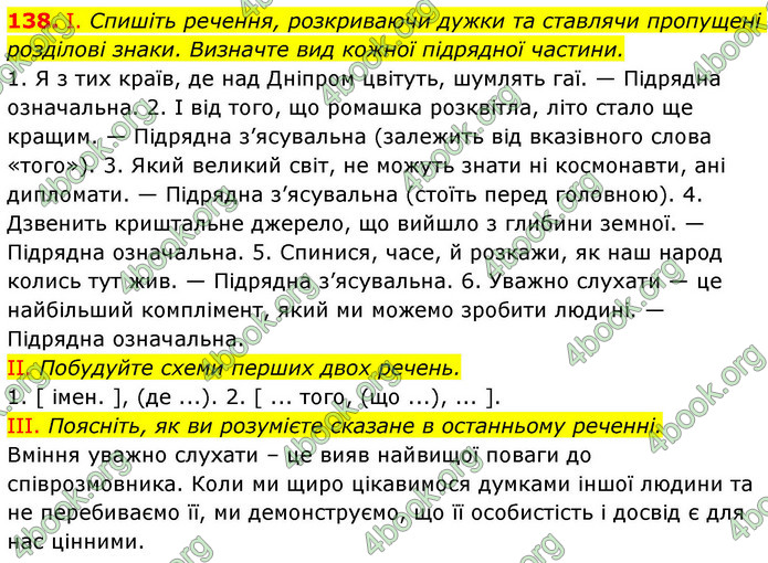 ГДЗ Українська мова 9 клас Заболотний НУШ