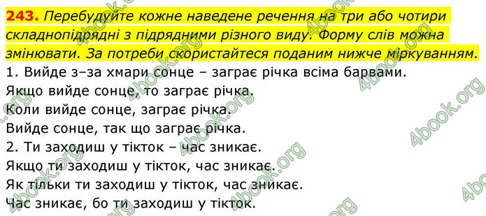 ГДЗ Українська мова 9 клас Заболотний НУШ