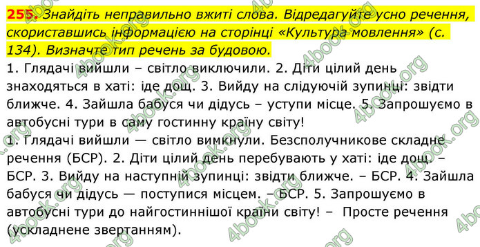 ГДЗ Українська мова 9 клас Заболотний НУШ