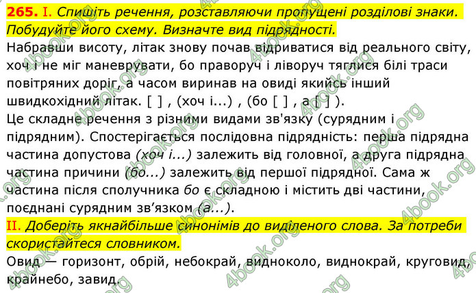 ГДЗ Українська мова 9 клас Заболотний НУШ