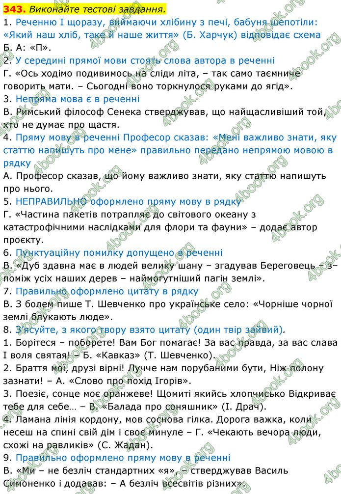 ГДЗ Українська мова 9 клас Заболотний НУШ