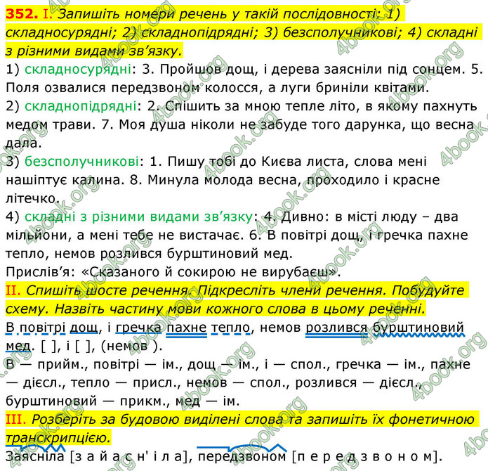 ГДЗ Українська мова 9 клас Заболотний НУШ