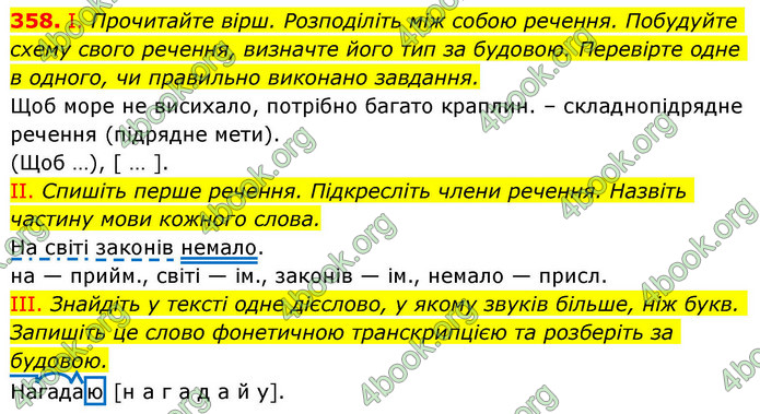 ГДЗ Українська мова 9 клас Заболотний НУШ