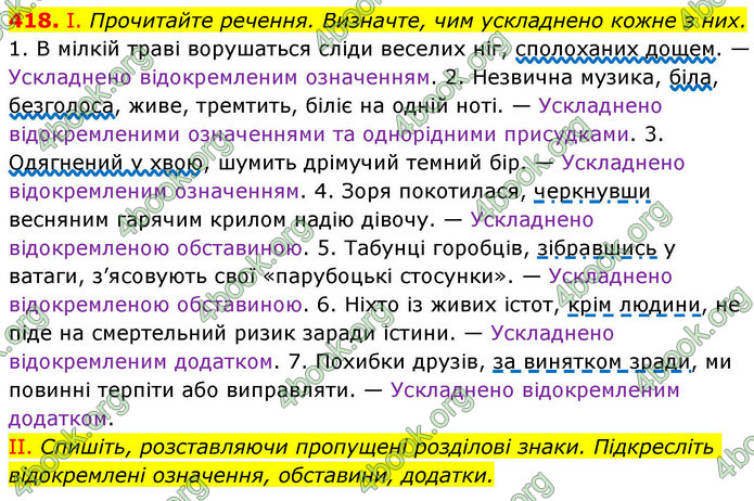 ГДЗ Українська мова 9 клас Заболотний НУШ