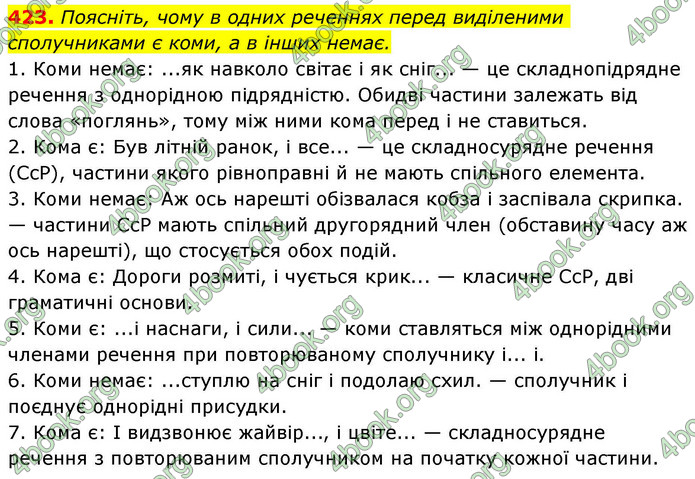 ГДЗ Українська мова 9 клас Заболотний НУШ
