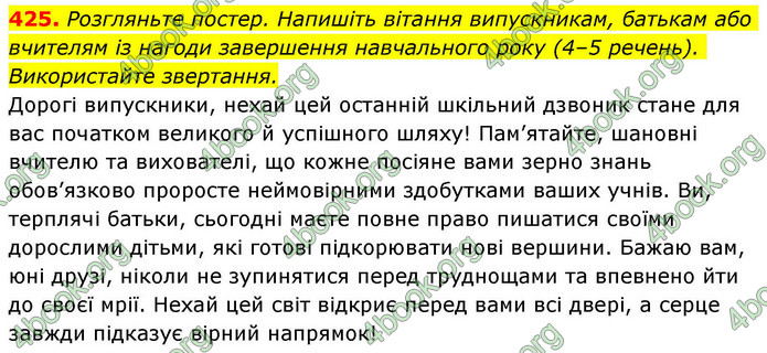 ГДЗ Українська мова 9 клас Заболотний НУШ