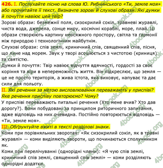 ГДЗ Українська мова 9 клас Заболотний НУШ