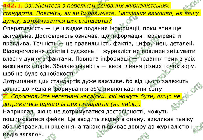 ГДЗ Українська мова 9 клас Заболотний НУШ