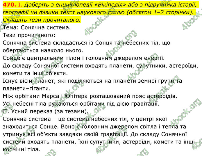 ГДЗ Українська мова 9 клас Заболотний НУШ