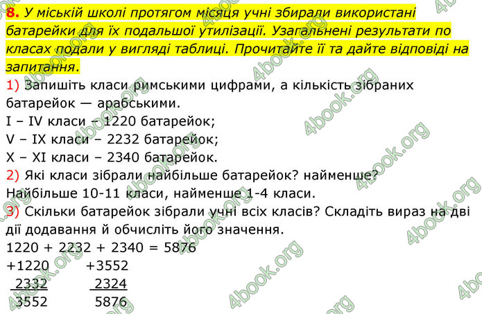 ГДЗ Математика 4 клас Логачевська 2026 (1 та 2 ч.)