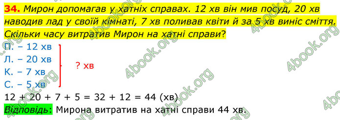 ГДЗ Математика 4 клас Логачевська 2026 (1 та 2 ч.)