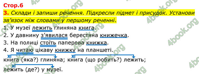 ГДЗ Зошит Українська мова та читання 4 клас Большакова 2026 (1 та 2 ч.)
