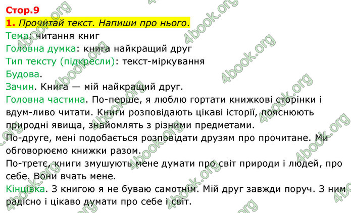 ГДЗ Зошит Українська мова та читання 4 клас Большакова 2026 (1 та 2 ч.)