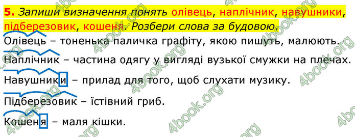 ГДЗ Зошит Українська мова та читання 4 клас Большакова 2026 (1 та 2 ч.)
