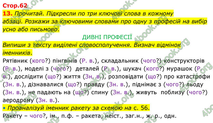 ГДЗ Зошит Українська мова та читання 4 клас Большакова 2026 (1 та 2 ч.)