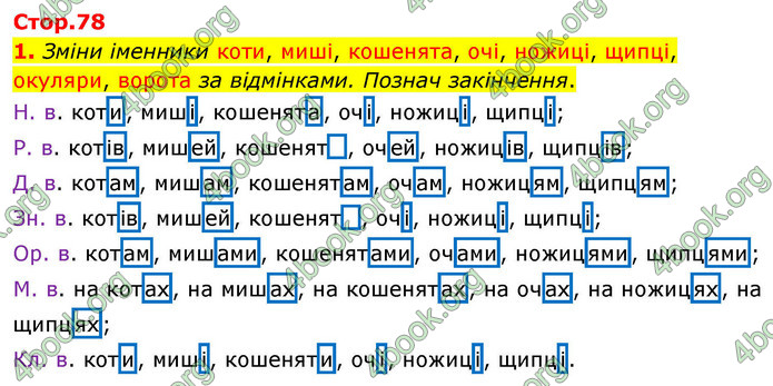 ГДЗ Зошит Українська мова та читання 4 клас Большакова 2026 (1 та 2 ч.)