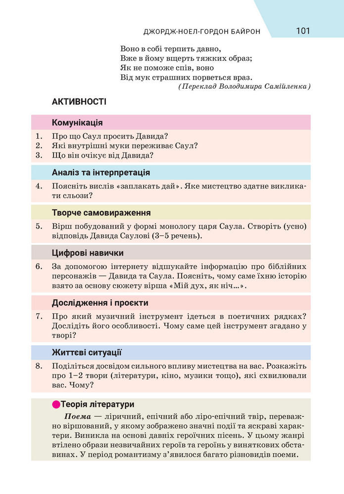 Підручник Зарубіжна література 9 клас Ніколенко НУШ