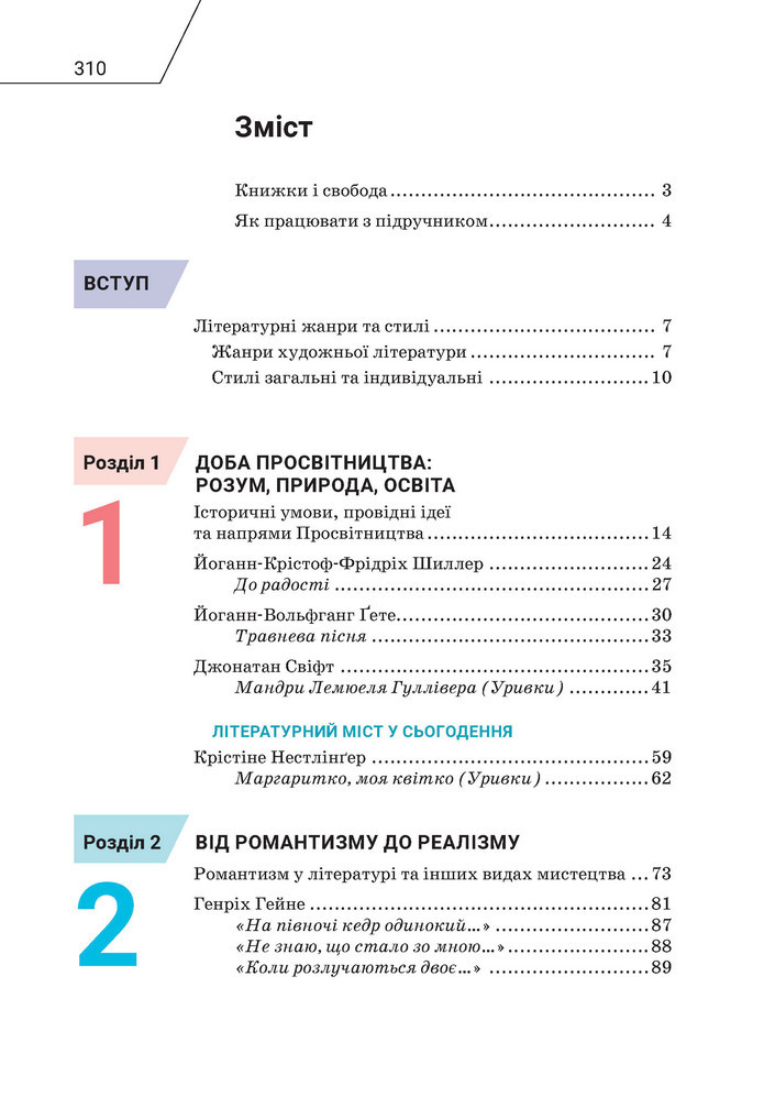 Підручник Зарубіжна література 9 клас Ніколенко НУШ