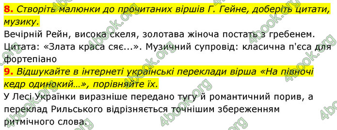 ГДЗ Зарубіжна література 9 клас Ніколенко НУШ