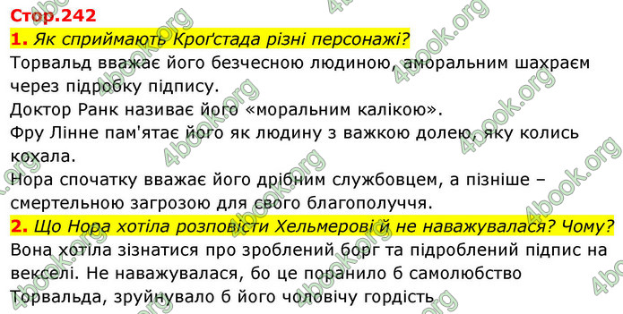 ГДЗ Зарубіжна література 9 клас Ніколенко НУШ