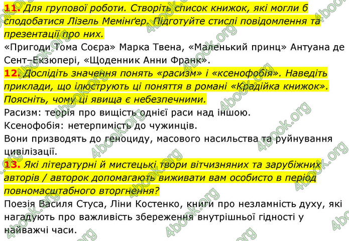 ГДЗ Зарубіжна література 9 клас Ніколенко НУШ