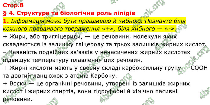 ГДЗ Зошит біологія 9 клас Тагліна НУШ
