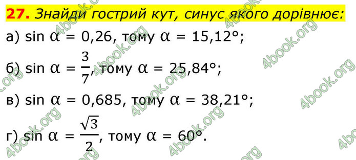 ГДЗ Геометрія 9 клас Бевз НУШ
