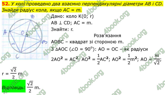 ГДЗ Геометрія 9 клас Бевз НУШ