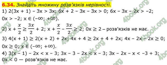 ГДЗ Алгебра 9 клас Істер НУШ