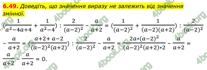 ГДЗ Алгебра 9 клас Істер НУШ